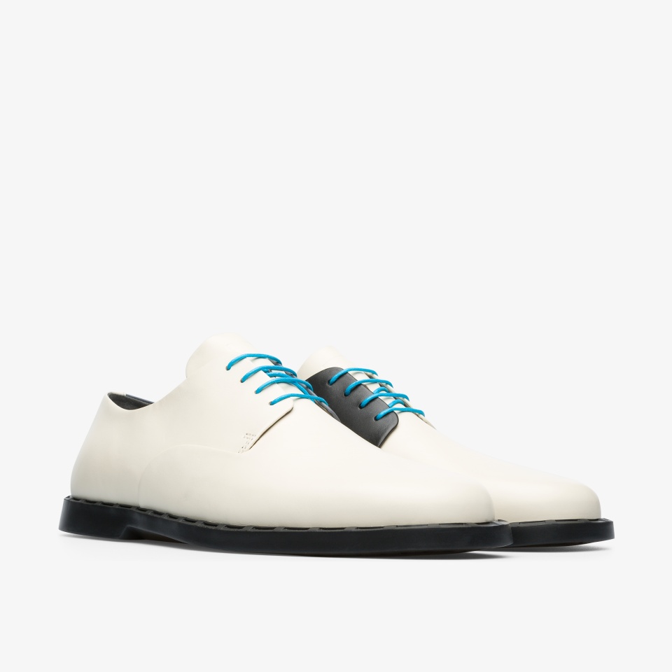 Zapatos de Vestir Camper Twins Hombre - Blancas | Camper Online + 8023ZCVST